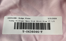 Load image into Gallery viewer, Tommy Hilfiger Mens Pink Long Sleeve Athletic Fit Dress Shirt Size 17 1/2