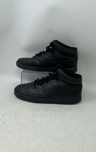 Load image into Gallery viewer, Nike Mens Court Vision Mid CD5466-002 Black Leather Sneaker Shoes Size 10.5