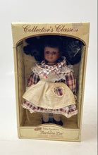 Load image into Gallery viewer, Barbara Lee Collector's Classics Petite Porcelains Plaid Dress Fashion Doll