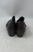 Load image into Gallery viewer, JBU By Jambu Womens Brown Leather Block Heel Ankle Booties Size 8.5 M