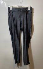 Load image into Gallery viewer, Lululemon Womens Dark Gray Satin Shine Panelled 25" Compression Leggings Size 8
