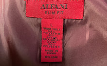 Load image into Gallery viewer, Alfani Mens Gray And Burgundy Plaid Slim Fit Four Button Suit Vest Size Large
