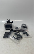 Load image into Gallery viewer, 1080p Black Full HD Waterproof Sports Camcorder With Accessories In Box