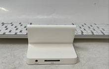 Load image into Gallery viewer, Apple iPad A1359 White Docking Station Keyboard In Open Box Untested
