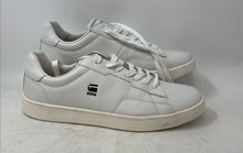Load image into Gallery viewer, G-Star Raw Denim Womens Cadet White Leather Lace-Up Sneaker Shoes Size 13