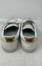 Load image into Gallery viewer, Vans Unisex Lowland CC White Gold Hook And Loop Sneaker Shoes Size M3.5 W5