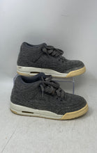 Load image into Gallery viewer, Nike Kids Air Jordan 3 Retro 861427-004 Gray Sneaker Shoes Size 6Y No Insole