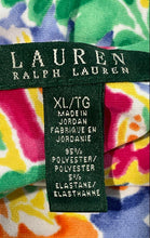 Load image into Gallery viewer, Lauren Ralph Lauren Womens Multicolor Floral Sleeveless Fit & Flare Dress Sz XL