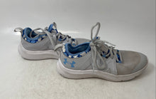 Load image into Gallery viewer, Under Armour Kids Infinity 3 Gray Blue Low Top Lace-Up Sneaker Shoes Size 5Y