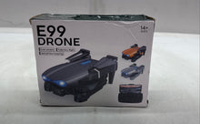 Load image into Gallery viewer, E99 Pro Foldable RC Quadcopter Drone Black With Remote Controller Not Tested