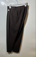 Load image into Gallery viewer, Anne Klein Womens Brown Pleated Slash Pocket High Rise Ankle Pants Size XS