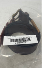 Load image into Gallery viewer, Stone Mountain Mens Brown Top Grain Leather Adjustable Dress Belt Size S 30-32