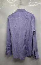Load image into Gallery viewer, Boss Hugo Boss Mens Purple Long Sleeve Collared Slim Fit Dress Shirt Sz 15.5 39