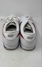 Load image into Gallery viewer, Nike Mens Cortez Basic 316418 White Red Blue Leather Sneakers Shoes Size 12
