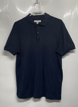 Load image into Gallery viewer, Banana Republic Mens Blue Cotton Short Sleeve Collared Polo Shirt Size Medium