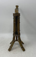 Load image into Gallery viewer, LS5683BPB Home Decor Roman Numerals Battery Operated Bamboo Style Desk Clock