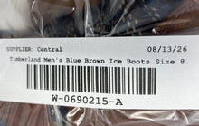 Load image into Gallery viewer, Timberland Womens Mt Hayes A1631 Blue Brown Leather Waterproof Snow Boots Size 8