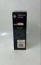 Load image into Gallery viewer, GE Model 29257GE1 White Portable Slimline 10 Number Memory Phone In Box
