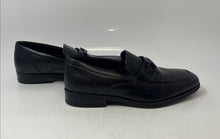 Load image into Gallery viewer, Restoration Boys Milo Black Faux Leather Horse Bit Loafer Dress Shoes Size 6 M