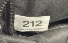 Load image into Gallery viewer, Carolina Herrera 212 Womens Black Inner Pocket Top Zipper Travel Cosmetics Bag