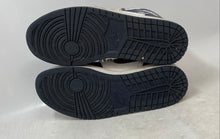 Load image into Gallery viewer, Nike Mens Air Jordan 1 Mid 554724-174 Navy Blue White Sneakers Shoes Size 11