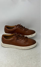 Load image into Gallery viewer, Alfani Mens Hopper Brown Faux Leather Low Top Lace-Up Sneaker Shoes Size 10.5 M