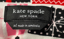 Load image into Gallery viewer, Kate Spade New York Womens Multicolor Printed Sleepwear Button-Up Shirt Size XL