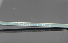 Load image into Gallery viewer, Authentic Swarovski Women's Pale Gold Tone Tortoise Glasses