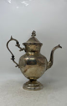 Load image into Gallery viewer, Vintage Birmingham Silver-Tone Ornate Handle Footed Victoria Style Teapot