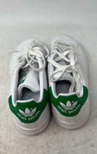 Load image into Gallery viewer, Adidas Boys Stan Smith BA8375 White Lace-Up Low Top Sneakers Shoes Size 2