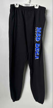 Load image into Gallery viewer, Jerzees Mens Black Elastic Waist Tapered Leg Sweatpants Size XL