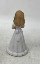 Load image into Gallery viewer, Enesco Growing Up Birthday Girls 8 Year Old Brown Hair Porcelain Figurine