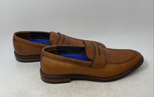 Load image into Gallery viewer, Vince Camuto Mens Layton Brown Leather Slip-On Penny Loafer Shoes Size 11.5M