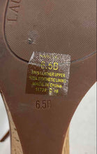 Load image into Gallery viewer, Authentic Lauren Ralph Lauren Womens Harleen Brown Ankle Strap Sandals Size 6.5B
