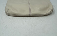 Load image into Gallery viewer, Fossil Womens Ivory Leather Adjustable Strap Crossbody Handbag With Tag