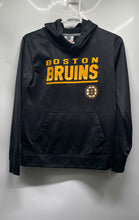 Load image into Gallery viewer, Fanatics Youth Black NHL Boston Bruins Team Logo Pullover Hoodie Yellow Size M