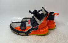 Load image into Gallery viewer, Nike Kids LeBron Soldier 13 FlyEase Gray Crimson Basketball Shoes Size 5.5Y