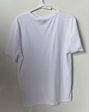 Load image into Gallery viewer, Boss Mens White Textured Waffle-Knit Short Sleeve Crew Neck T-Shirt Size Large