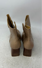 Load image into Gallery viewer, Dolce Vita Bardo Womens Beige Leather Square Toe Ankle Booties Size EUR 38