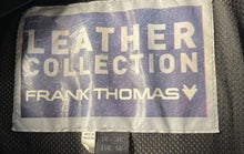 Load image into Gallery viewer, Frank Thomas Mens Black Long Sleeve Full-Zip Motorcycle Jacket Size 46