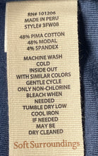 Load image into Gallery viewer, Soft Surroundings Womens Navy Blue Sleeveless Back Zip Blouse Top Sz XL With Tag