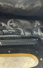 Load image into Gallery viewer, Michael Kors Womens Black Patent Leather Inner Zip Pocket Clutch Handbag