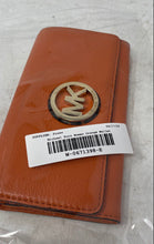 Load image into Gallery viewer, Michael Kors Womens Fulton Carryall Orange Leather Inner Divider Bifold Wallet