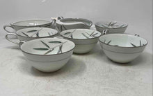 Load image into Gallery viewer, Lot Of 7 Pcs Noritake White Fine China Cups Sugar Bowl And Creamer Made In Japan