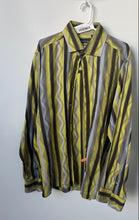 Load image into Gallery viewer, Kenneth Cole New York Mens Multicolor Striped Long Sleeve Button-Up Shirt Sz XXL