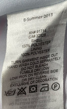 Load image into Gallery viewer, Armani Exchange Womens Pink White Striped Sleeveless Ruffle Mini Dress Size 2