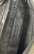 Load image into Gallery viewer, Michael Kors Womens Charlton Black Adjustable Strap Leather Crossbody Handbag