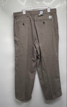 Load image into Gallery viewer, Dockers Mens Brown Printed Cotton Pockets Pleated Front Chino Pants 36x32 W/Tag