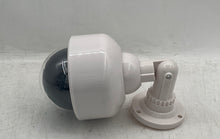 Load image into Gallery viewer, White Waterproof LED Flashing Portable Dummy Speed Dome Camera Not Tested