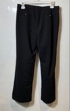 Load image into Gallery viewer, Banana Republic Womens Black Flat Front Stretch Pockets Dress Pants Size 4